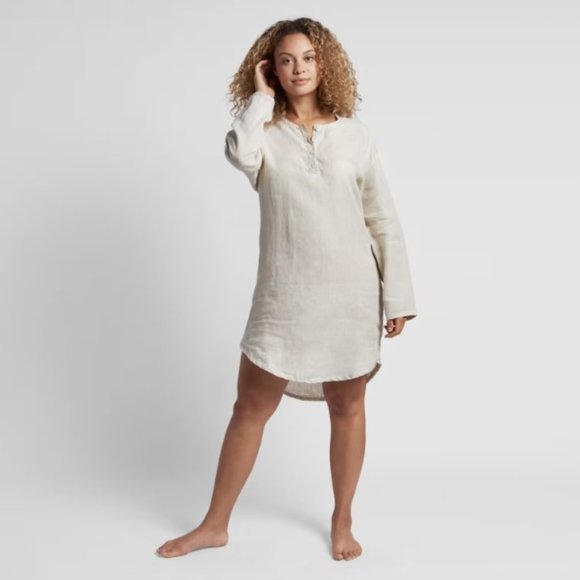 Parachute Linen Sleep Shirt. Size Large. NWT - Picture 1 of 2